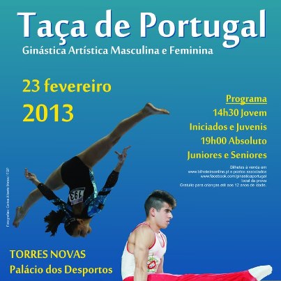 GINÁSTICA – Filipa Martins e Ricardo Martins no 1º e 2º lugares da Taça de Portugal