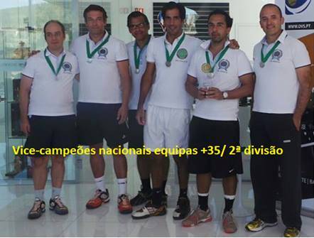 TÉNIS – Sport vice-campeão nacional 2ª Divisão em Veteranos + 35 anos