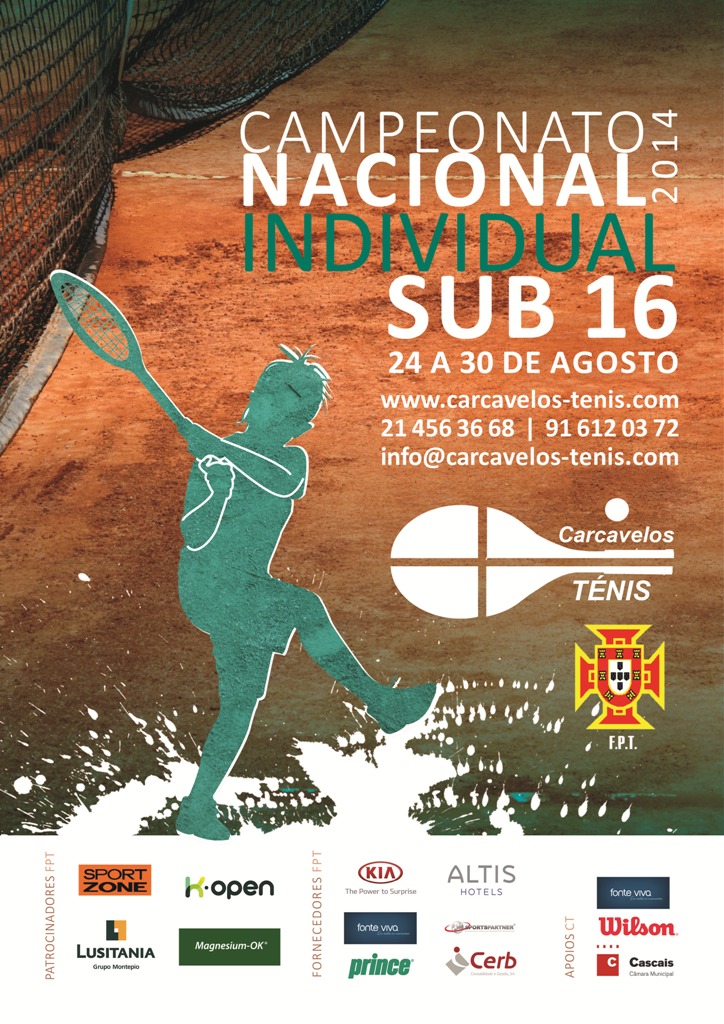 TÉNIS – Gonçalo Andrade discute título nacional de sub-16