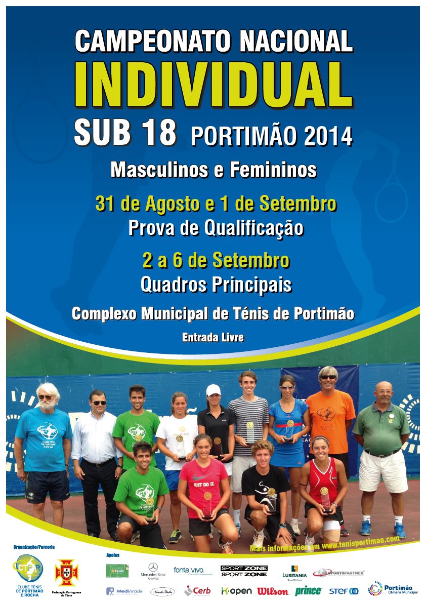 TÉNIS – Tiago Lourenço e Gonçalo Andrade no quadro principal Campeonato Nacional Individual Sub18