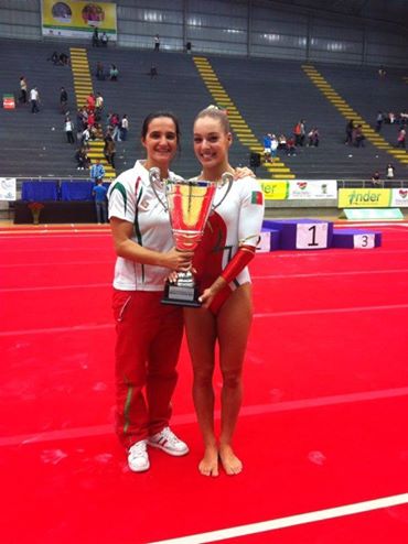 GINÁSTICA – Filipa Martins foi Bronze nos exercícios de Solo na Taça do Mundo de Medellin