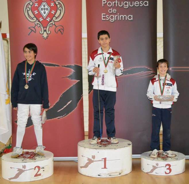 ESGRIMA – João Ribeiro 2º lugar em Florete Infantil Masculino