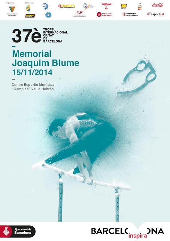 GINÁSTICA – Filipa Martins Bronze no 37º Memorial Joaquim Blume ( Barcelona)