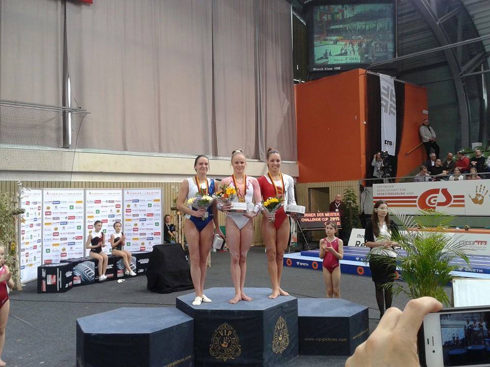 GINÁSTICA – Filipa Martins Medalha de Bronze em Cottbus (Paralelas assimétricas)