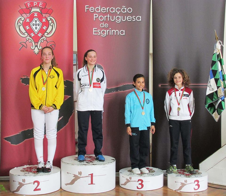 ESGRIMA – Marta Caride campeã nacional Florete iniciados