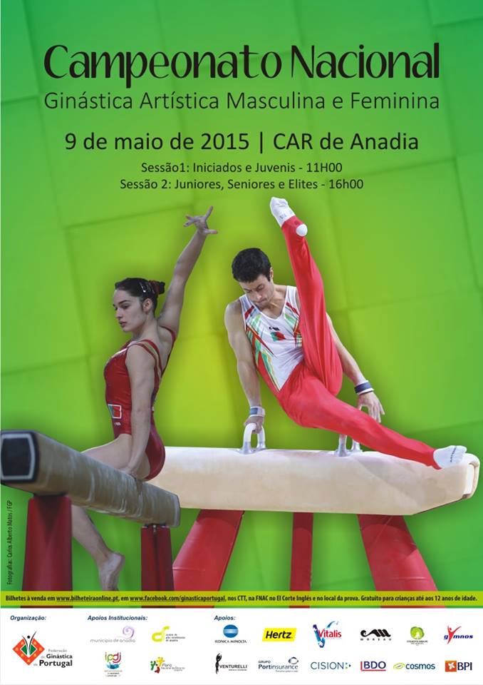 GINÁSTICA – Sport em força nos nacionais de Ginástica Artística