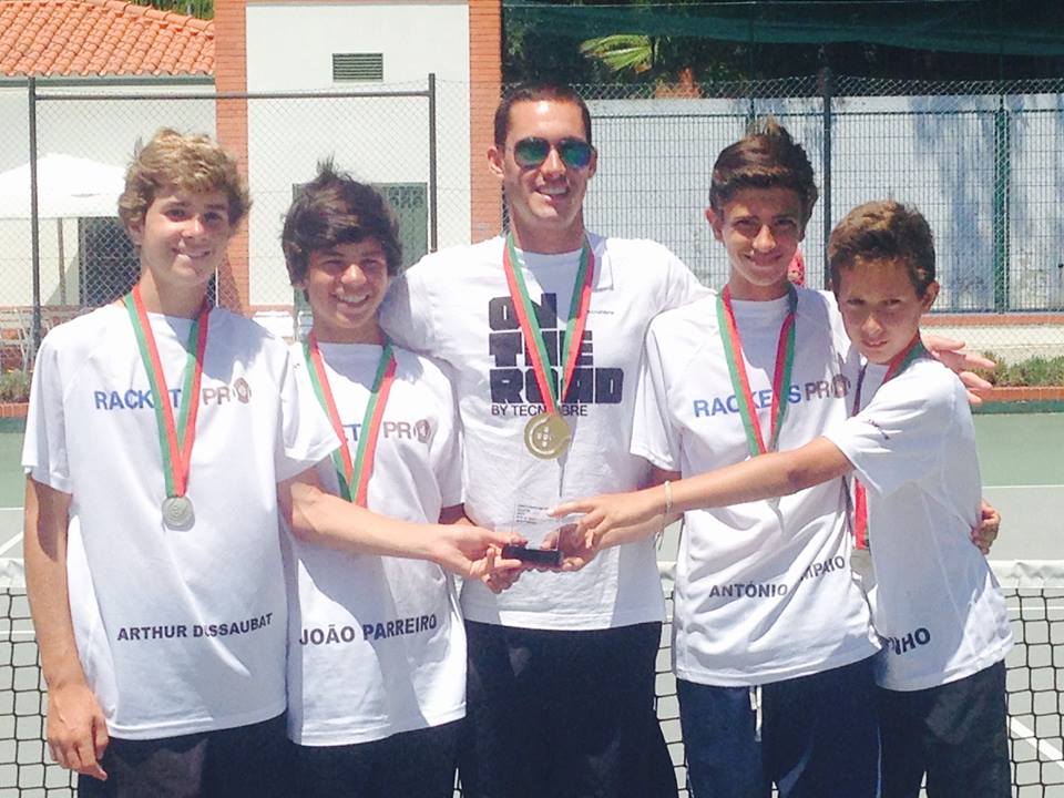 TÉNIS – Sport vice-campeão nacional por equipas Sub 14 masculinos