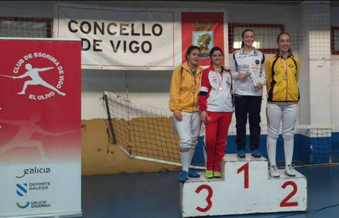 ESGRIMA – Marta Caride com ouro e prata no Torneio de Ranking Gallego