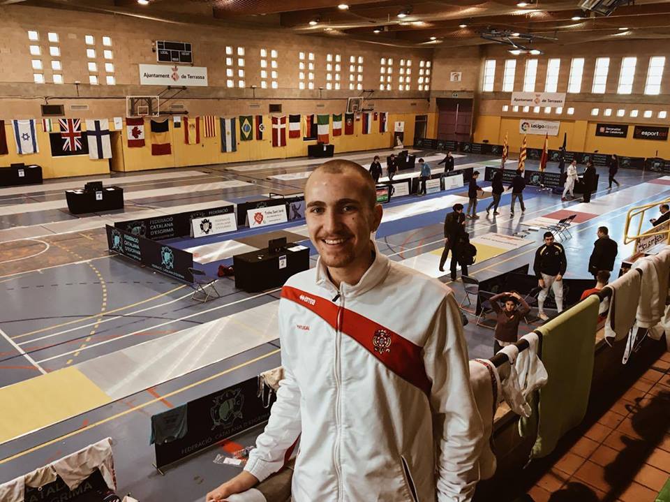 ESGRIMA – Gonçalo Camelo 36º no Torneio Satélite de Terrassa