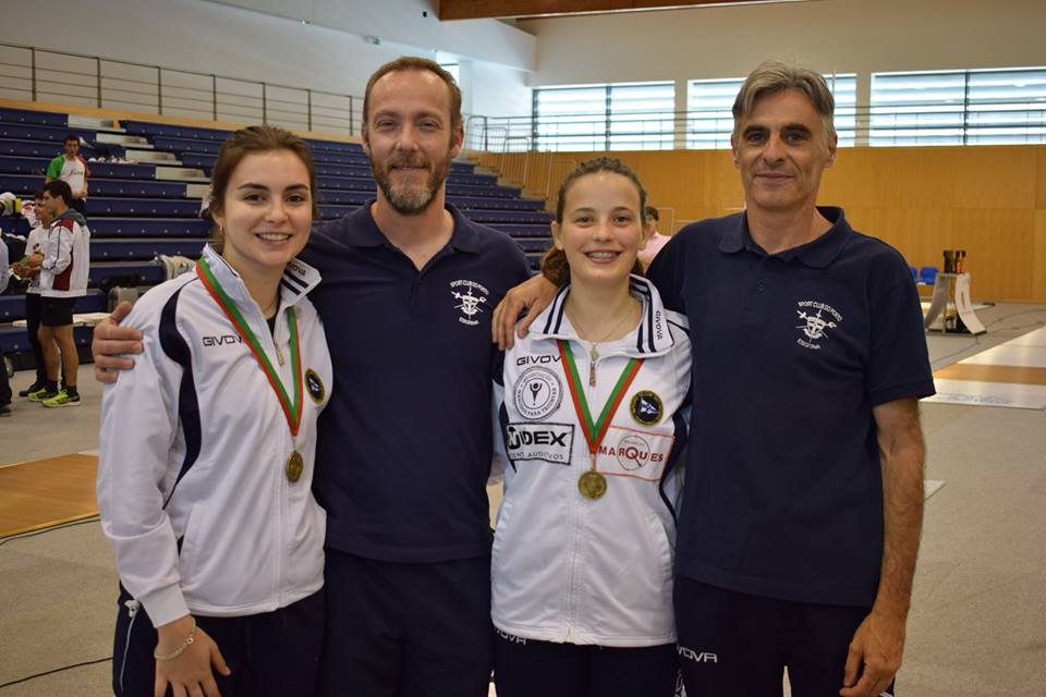 ESGRIMA – Marta Caride e Sofia Gouveia bronze ex-aequo no Campeonato Nacional de Florete – Seniores