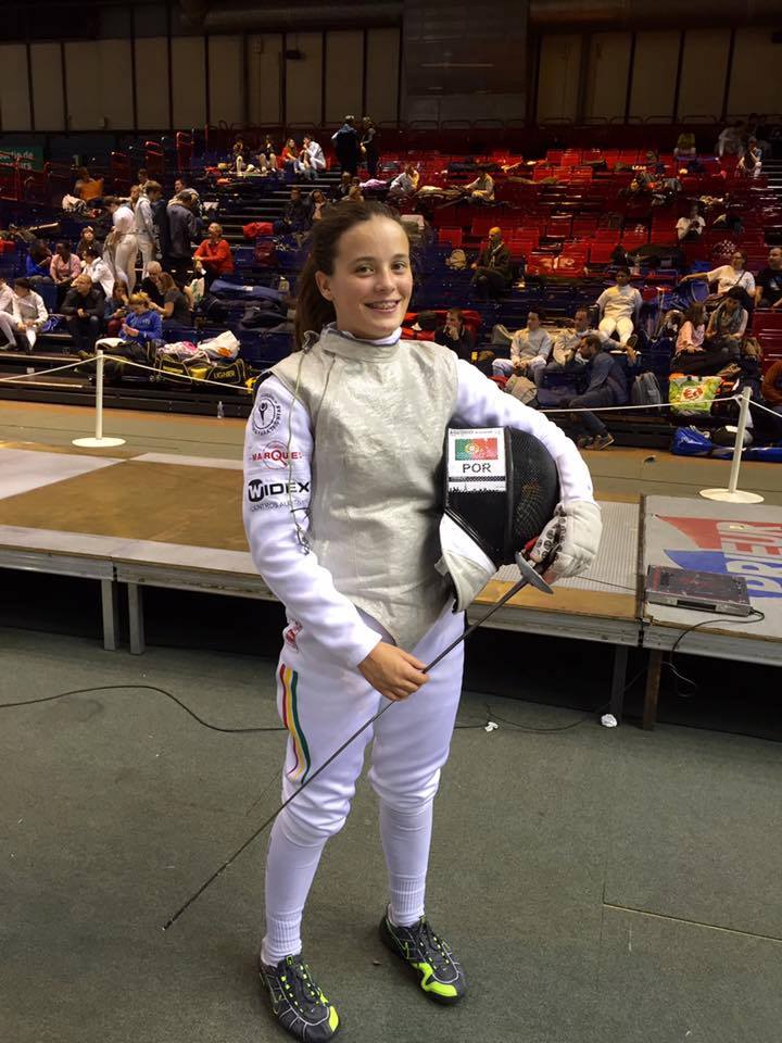 ESGRIMA – Marta Caride concluiu na 10ª posição Circuit National U17 Paris