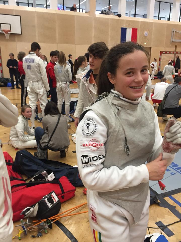 ESGRIMA – Marta Caride 37ª na etapa de Modling do Circuito Europeu de Cadetes