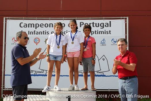 VELA – Leonor Rebelo no pódio no XIV Campeonato de Portugal Infantis e Iniciados