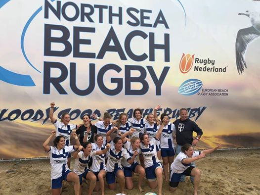 RUGBY – Sport venceu etapa do North Sea Beach Rugby (Haia)