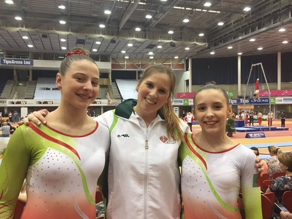 GINÁSTICA – Lia Sobral e Rafaela Ferreira no Austrian Team Open