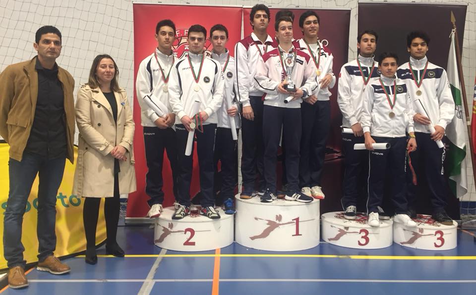 ESGRIMA – Sport vice-Campeão Nacional de Equipas Masculino e Feminino