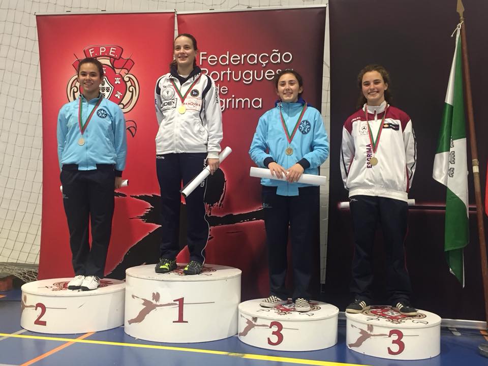 ESGRIMA – Marta Caride Tri-Campeã Nacional de Cadetes