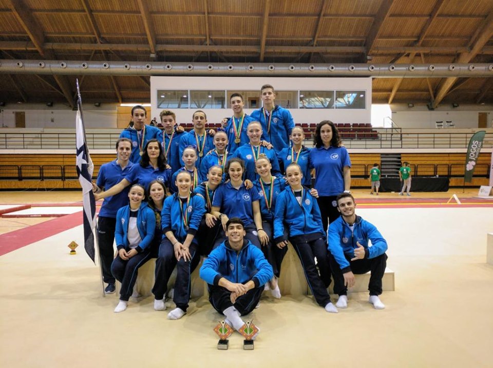 GINÁSTICA – Sport com 18 campeões nacionais