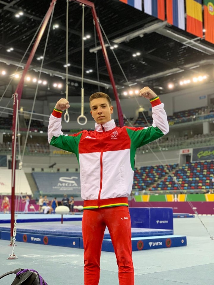 GINÁSTICA – José Nogueira 1º reserva no Festival Olímpico da Juventude Europeia (Baku)