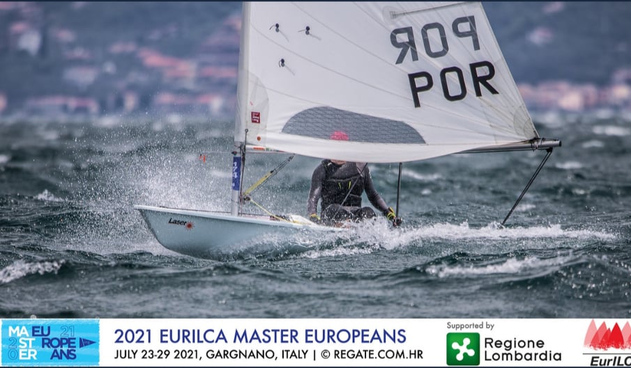 VELA – Jorge Ferrer no Campeonato da Europa ILCA / Laser Masters 2021