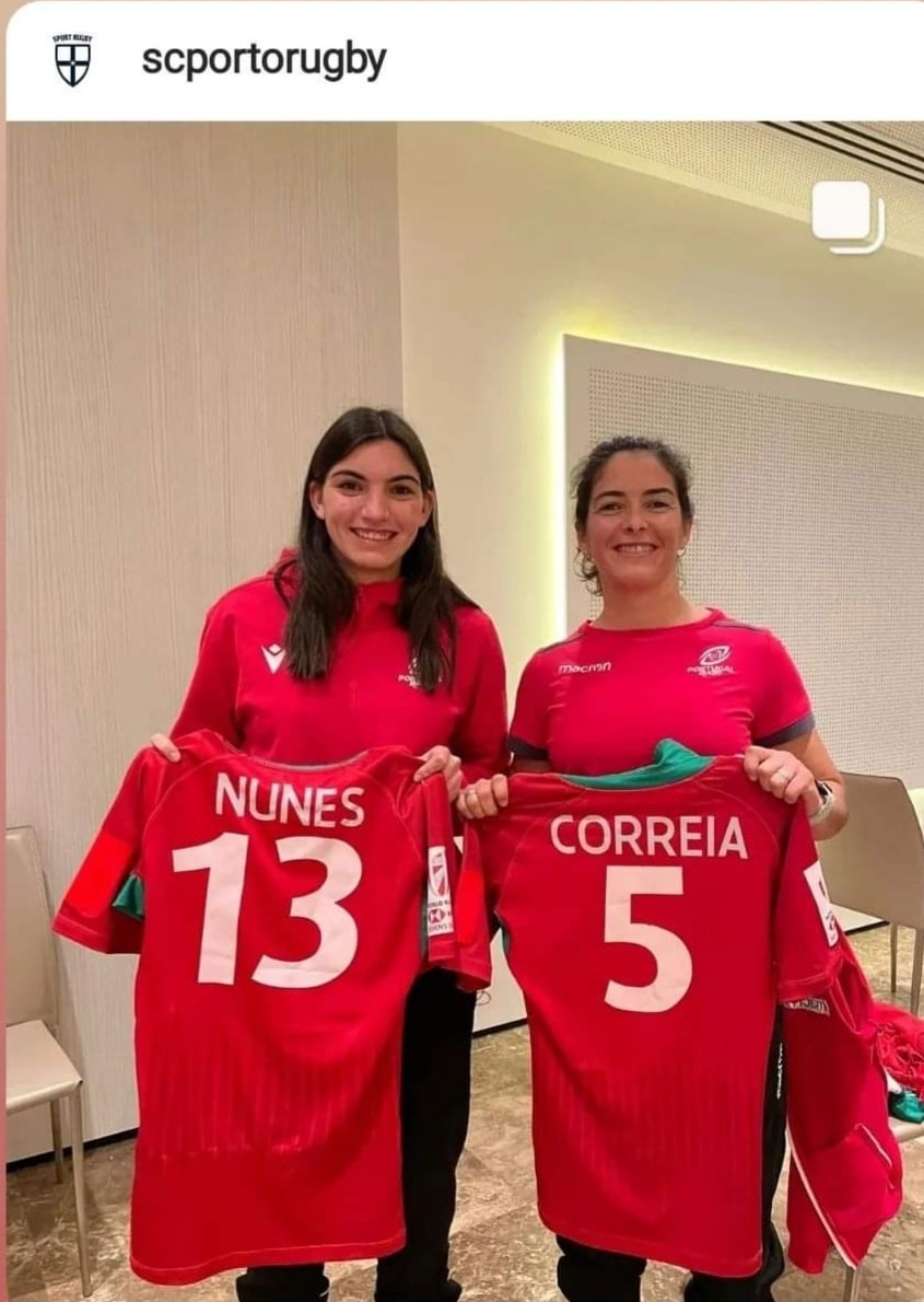 RUGBY – Daniela Correia e Vanessa Nunes entre a elite mundial