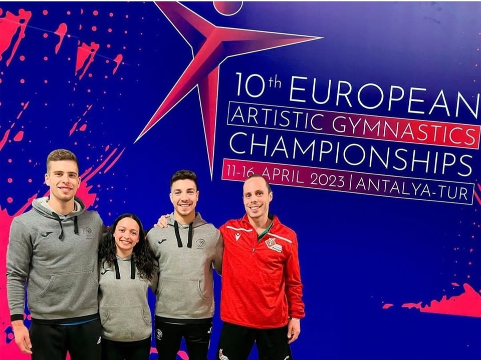 GINÁSTICA – José Nogueira e Mafalda Costa garantirem no Europeu apuramento para o Campeonato do Mundo