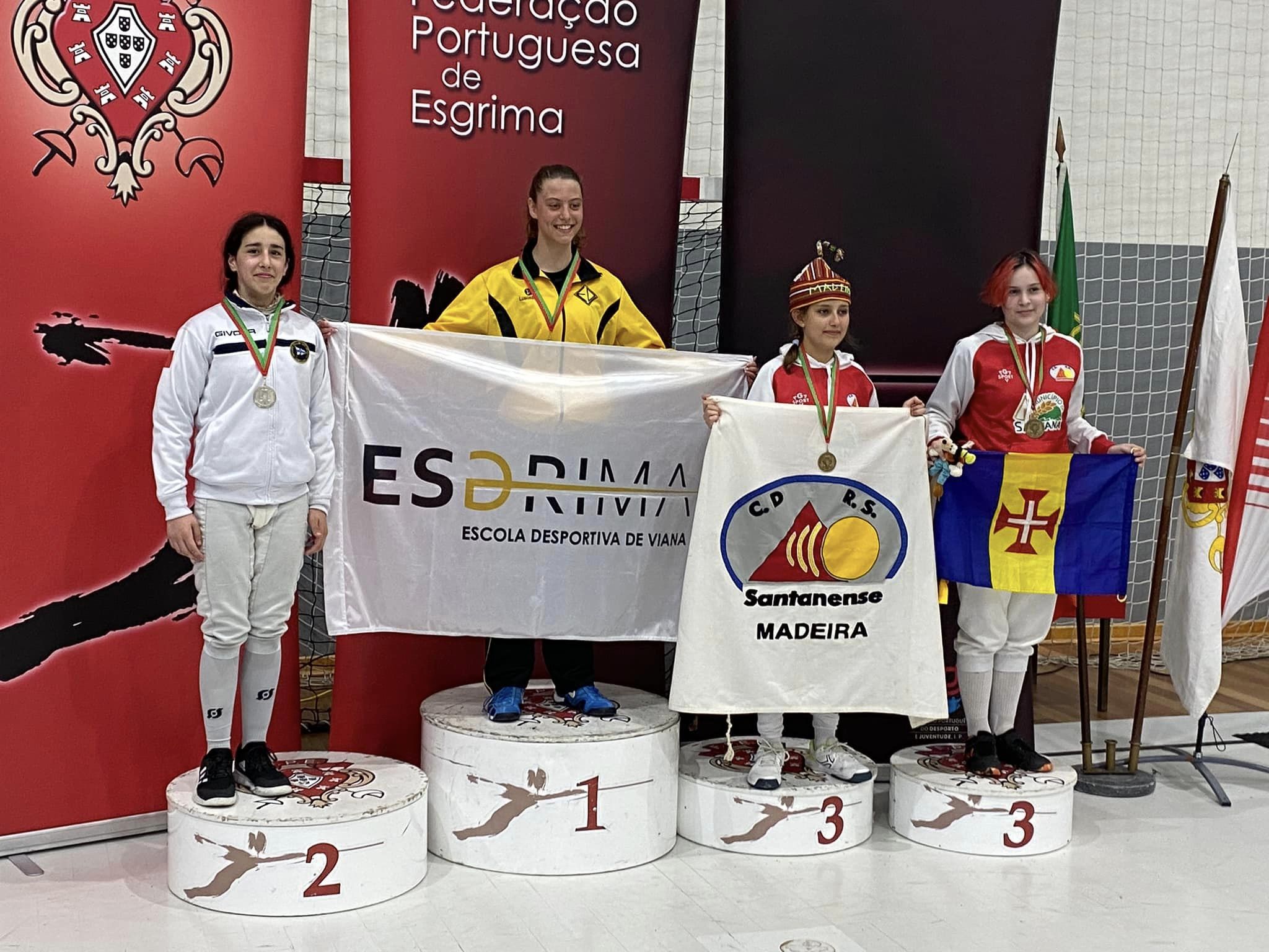 ESGRIMA – Victória Sousa vice-Campeã Nacional de iniciados