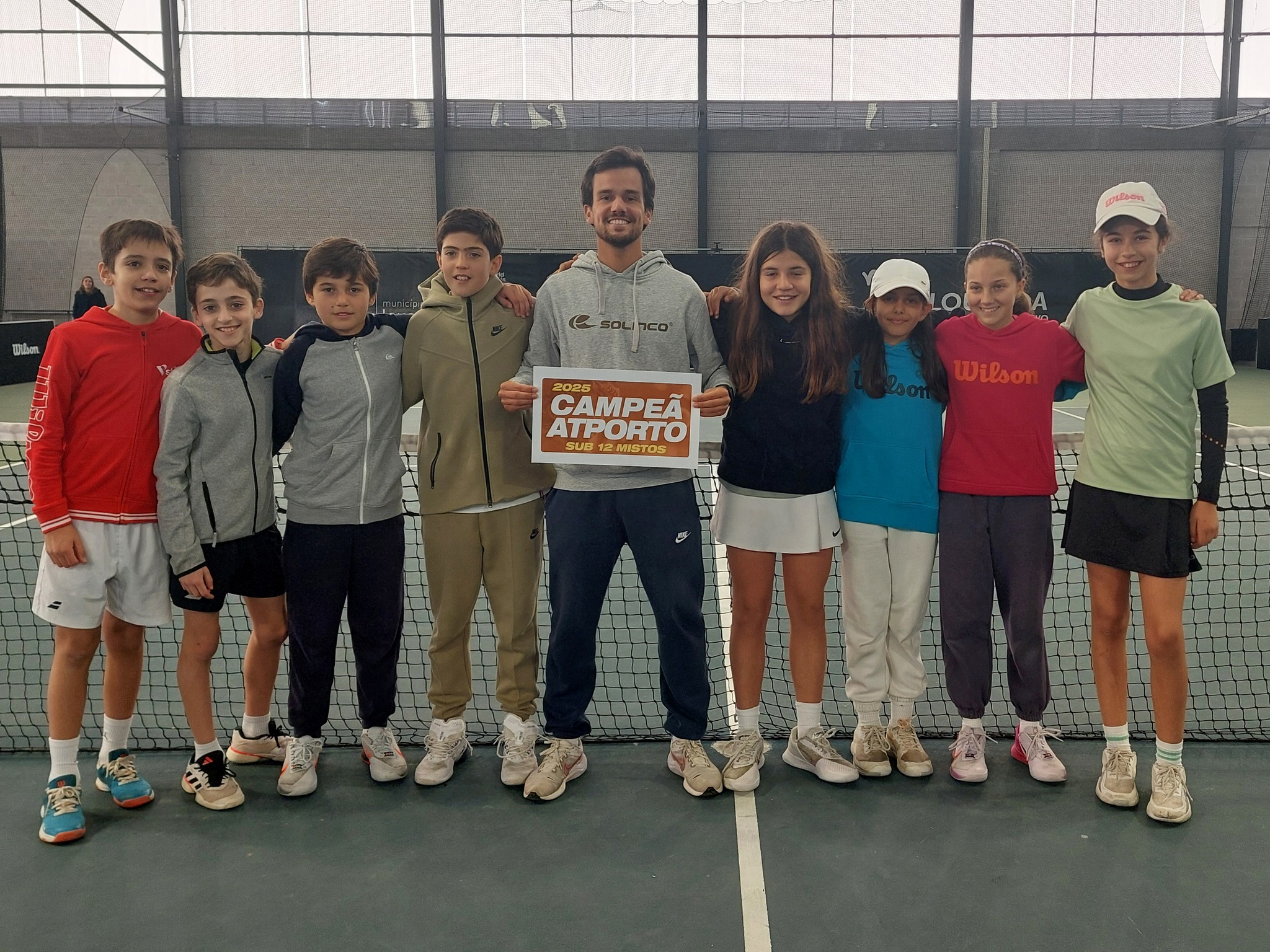 TÉNIS – Sport conquistou o título regional nos Sub 12 mistos