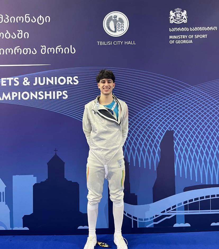 ESGRIMA – Rodrigo Pinheiro melhor português no Europeu de Juniores (Geórgia)